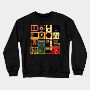 Records Tile Crewneck Sweatshirt